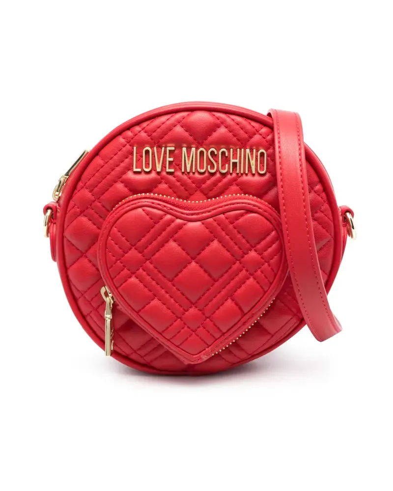 Moschino Runde Handtasche - Rot Rot