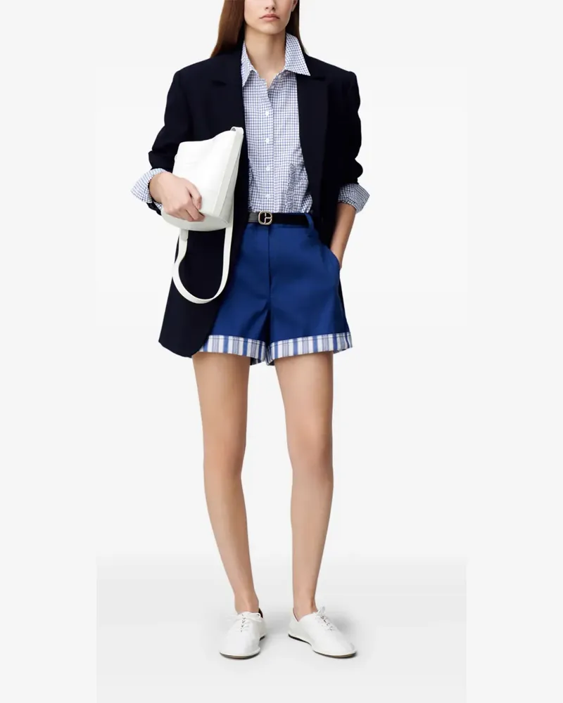 Claudie Pierlot Shorts mit Umschlag - Blau Blau