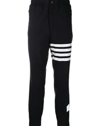 Thom Browne Elegante Jogginghose mit Streifen Blau