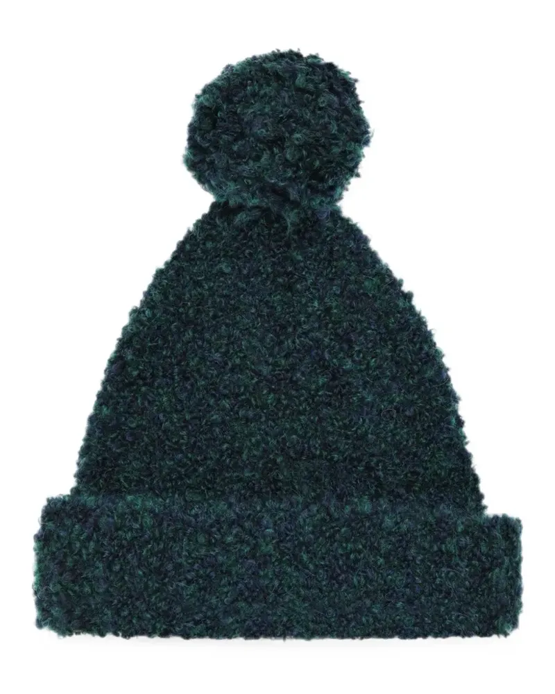 Henrik Vibskov Amphi Beanie mit Pompons - Grün Grün