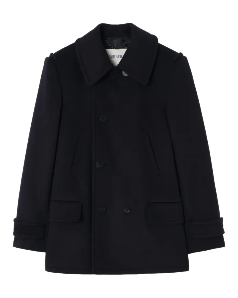 Burberry Woll-Kaschmir-Mantel - Blau Blau