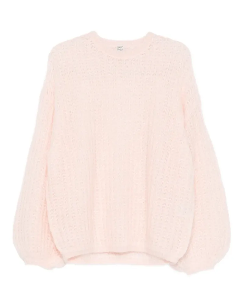 Totême open-knit sweater - Rosa Rosa