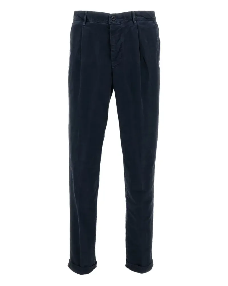 Incotex tailored flap trousers - Blau Blau