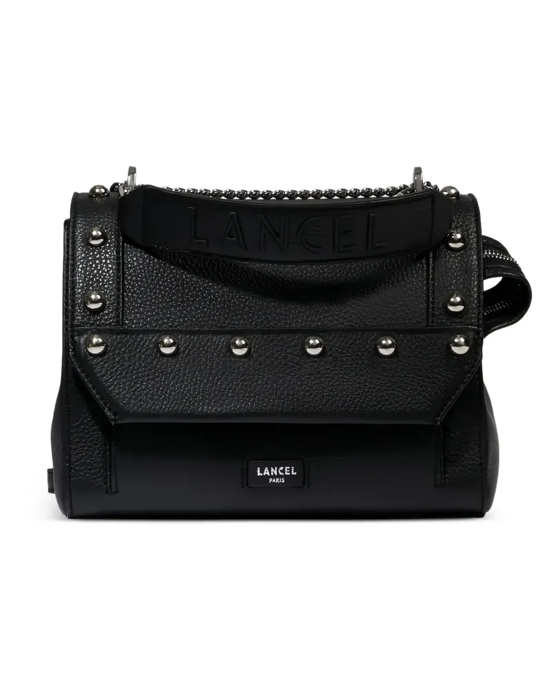 Lancel studded leather cross body bag - Schwarz Schwarz