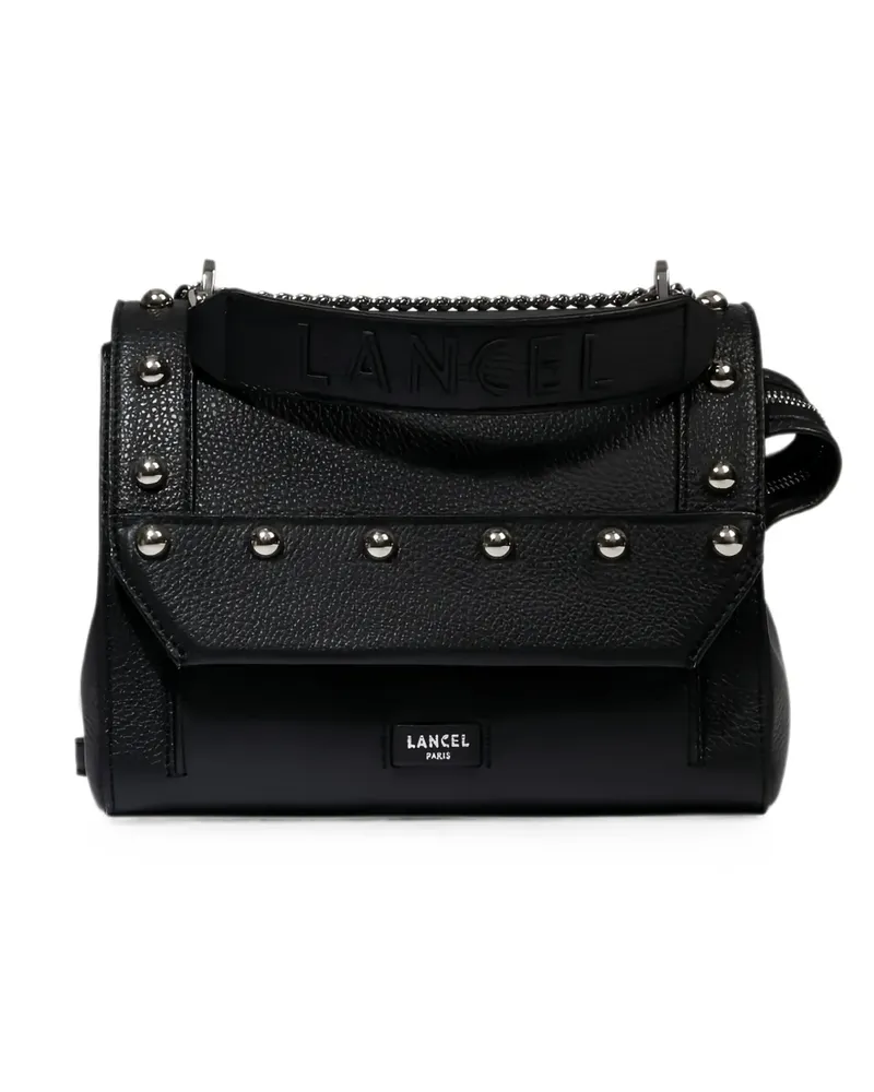 Lancel studded leather cross body bag - Schwarz Schwarz