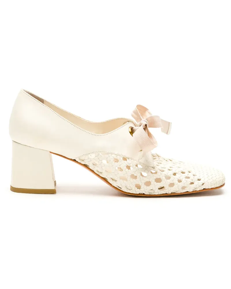 Sarah Chofakian Romance' Pumps - Nude Nude
