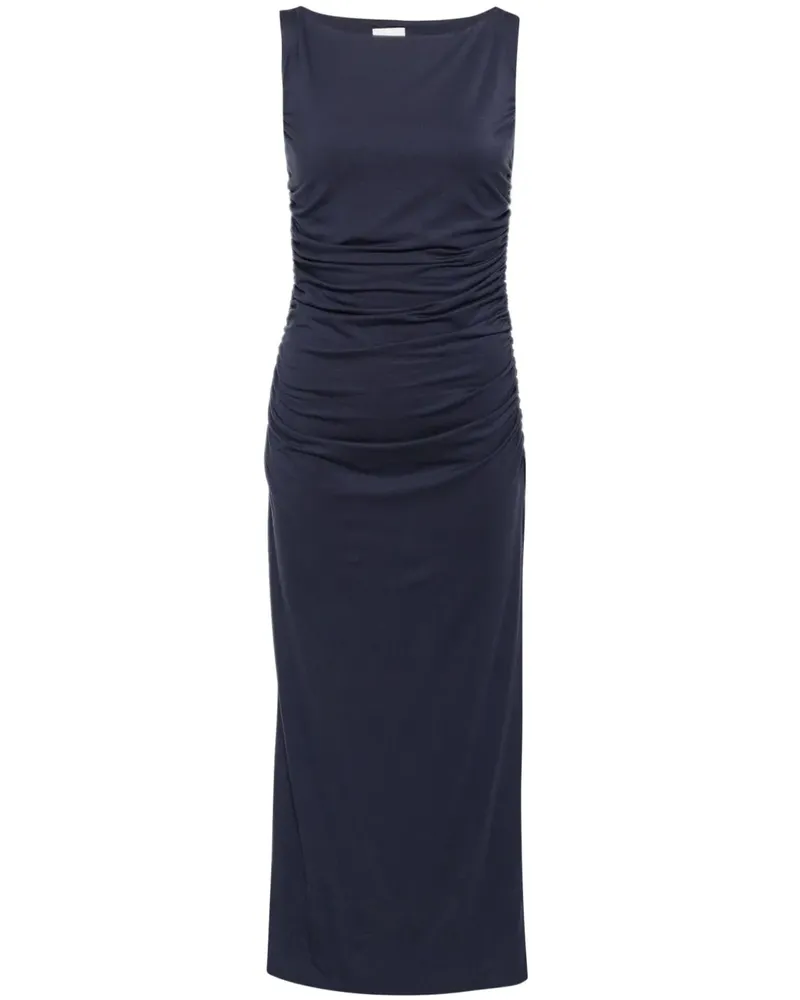 Reformation Gestricktes Benson Kleid - Blau Blau