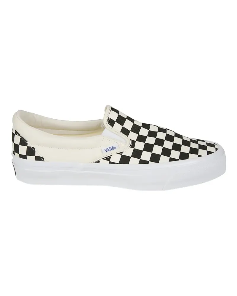 Vans Reissue 98 Lx checked-pattern slip-on sneakers - Nude Nude
