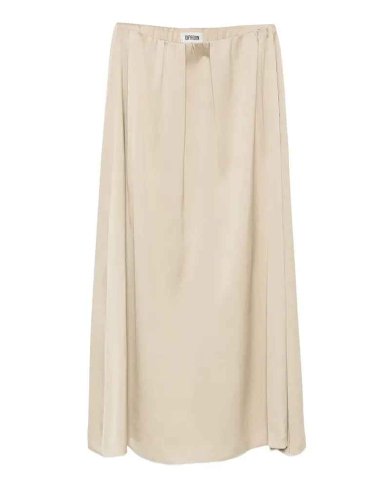 Drykorn pleated midi skirt - Nude Nude