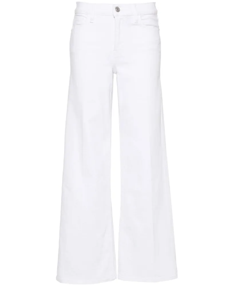 Frame Denim Weite Le Slim Palazzo High-Rise-Jeans - Weiß Weiß