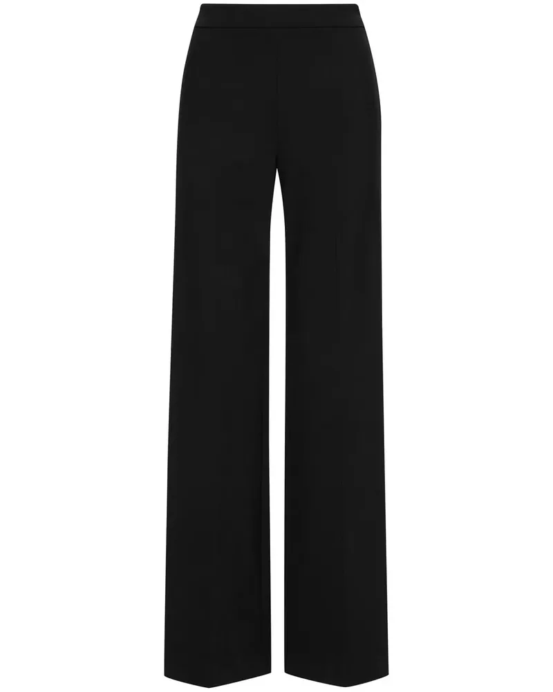 Oscar de la Renta High-Waist-Hose mit geradem Bein - Schwarz Schwarz