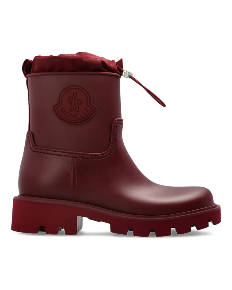Moncler Kickstream rain boots - Rot Rot
