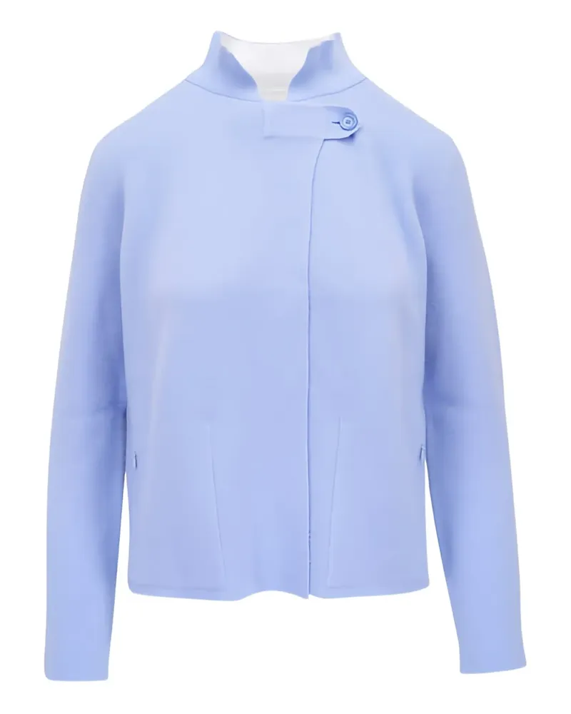 Akris button jacket - Blau Blau