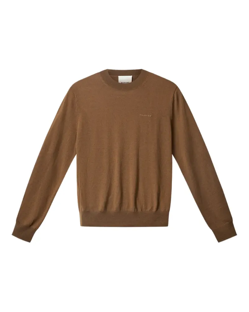 Isabel Marant Basile embroidered sweater - Braun Braun