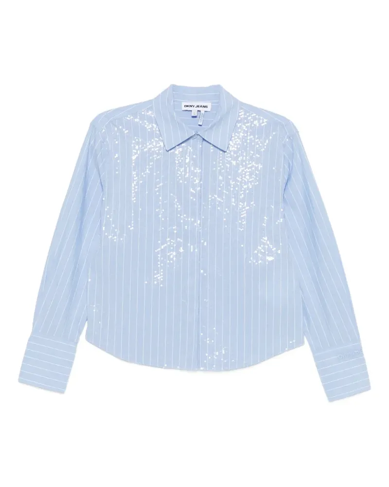 DKNY Langärmeliges Hemd - Blau Blau
