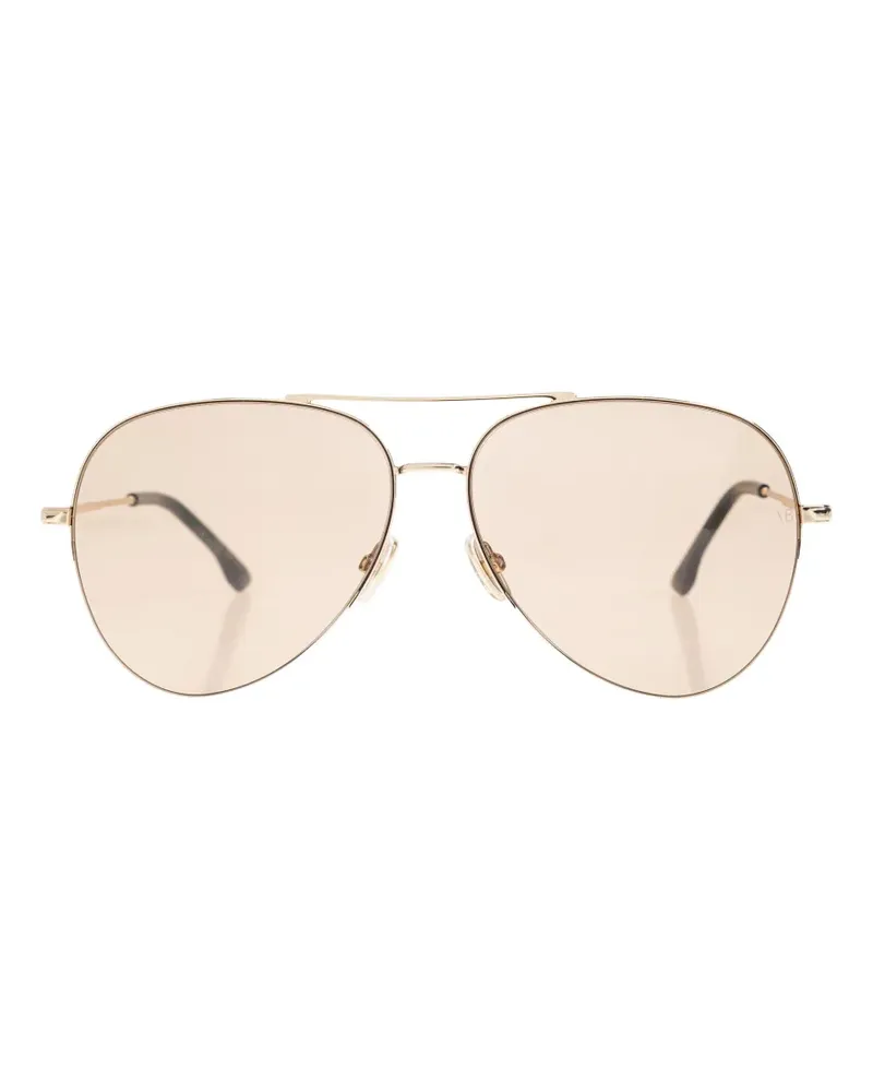 Victoria Beckham Getönte Pilotenbrille - Gold Gold