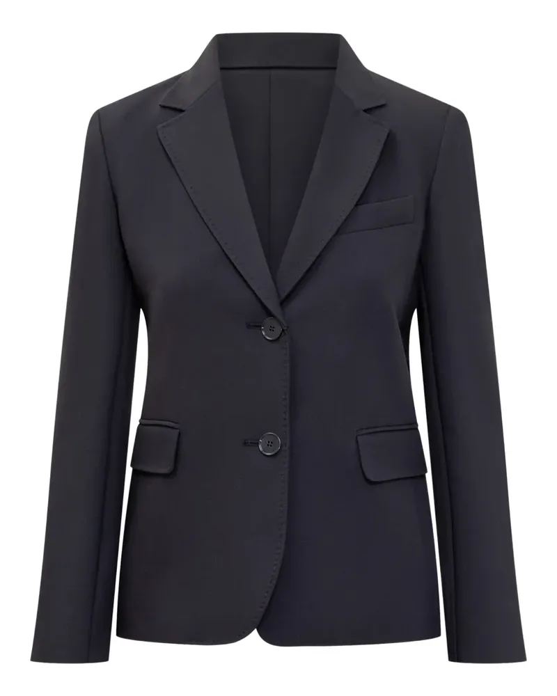 Max Mara Einreihiges Sakko - Blau Blau
