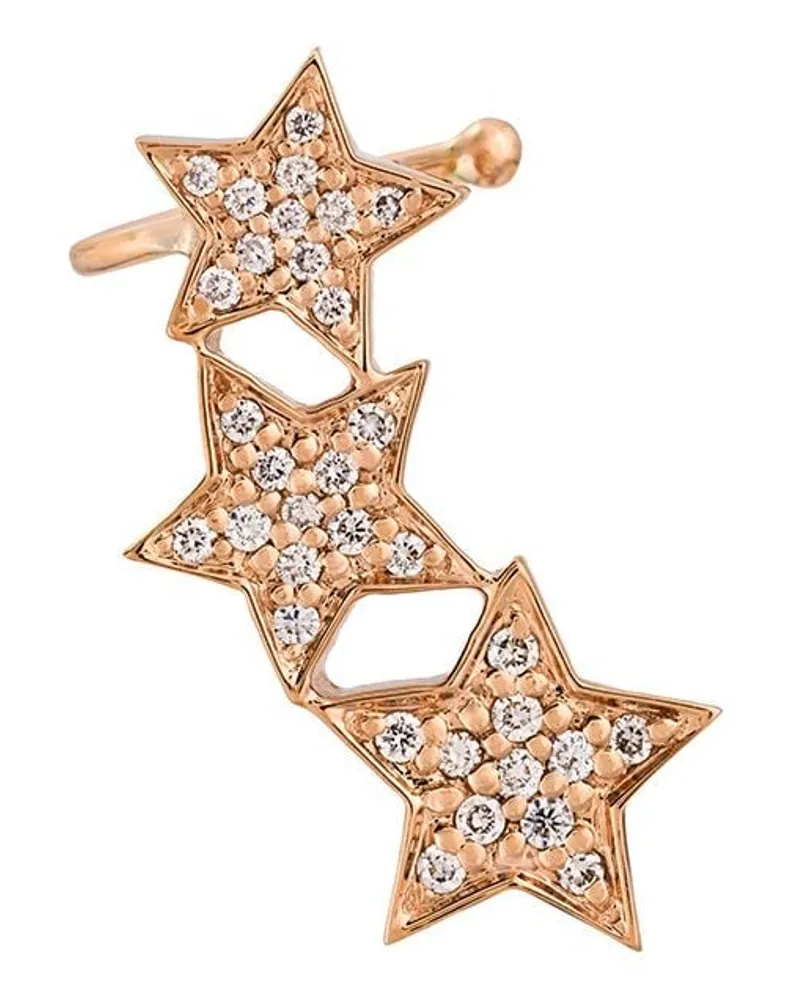 Alinka 18kt 'Stasia' Ear Cuff aus Rotgold mit Diamanten - Metallic Metallic