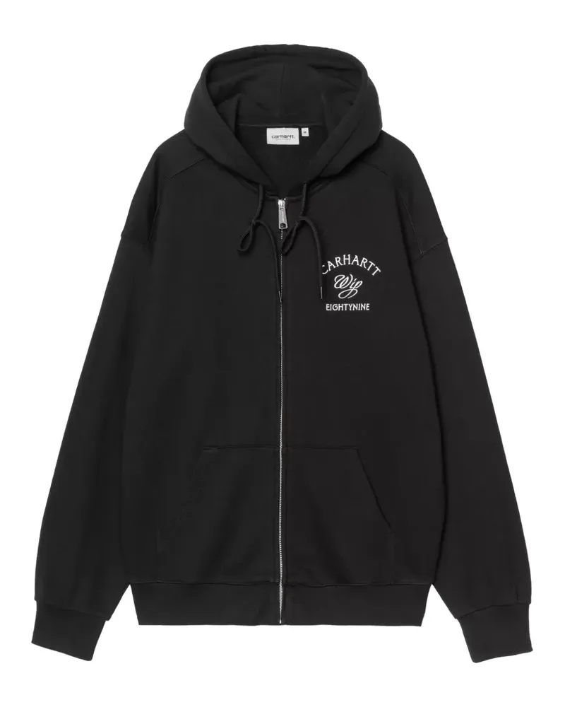 Carhartt WIP zip-up hoodie - Schwarz Schwarz