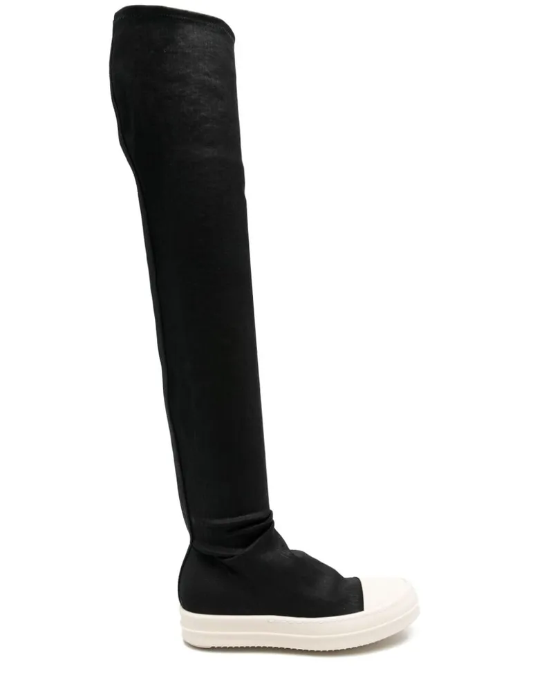 DRKSHDW by Rick Owens Stiefel in Colour-Block-Optik Schwarz