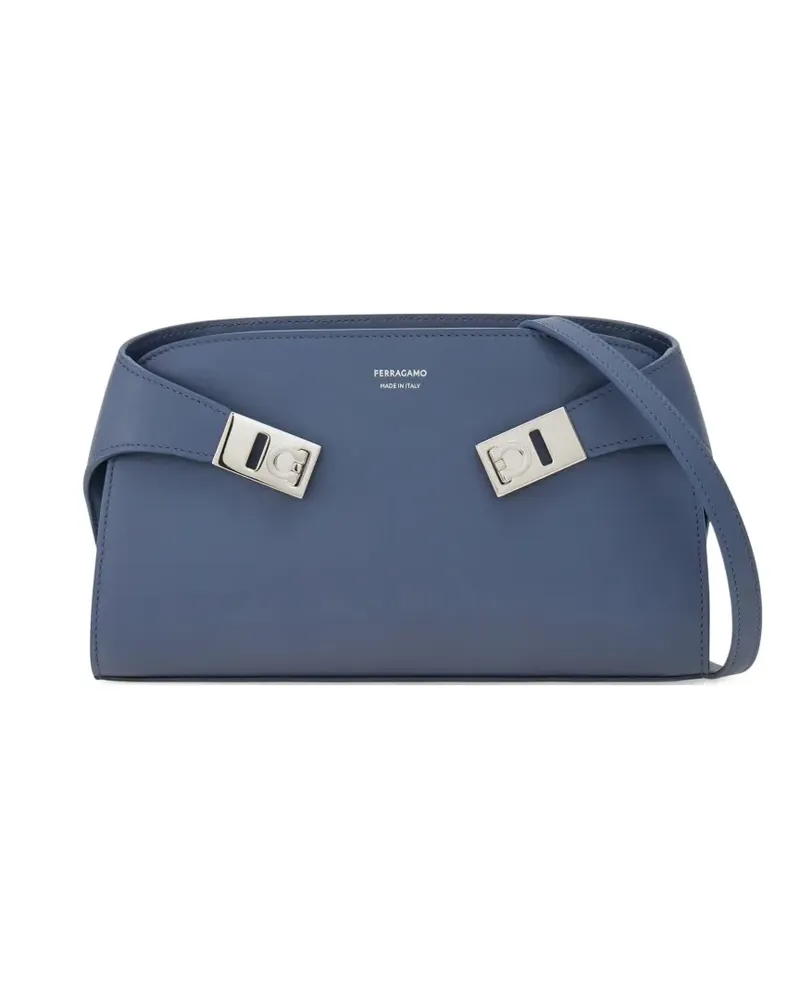 Ferragamo Mini Hug Umhängetasche - Blau Blau