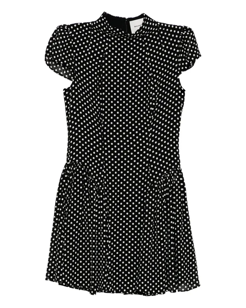 Reformation Maven Kleid - Schwarz Schwarz