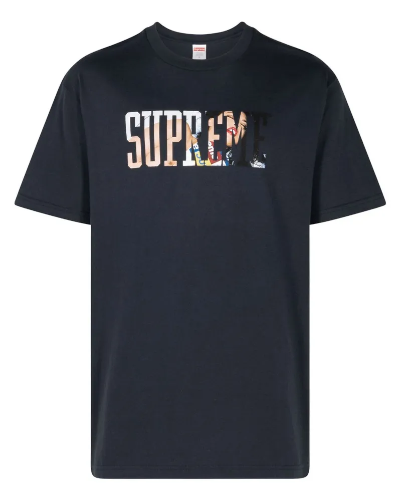 Supreme Being Tera Patrick Collegiate Navy T-Shirt - Blau Blau