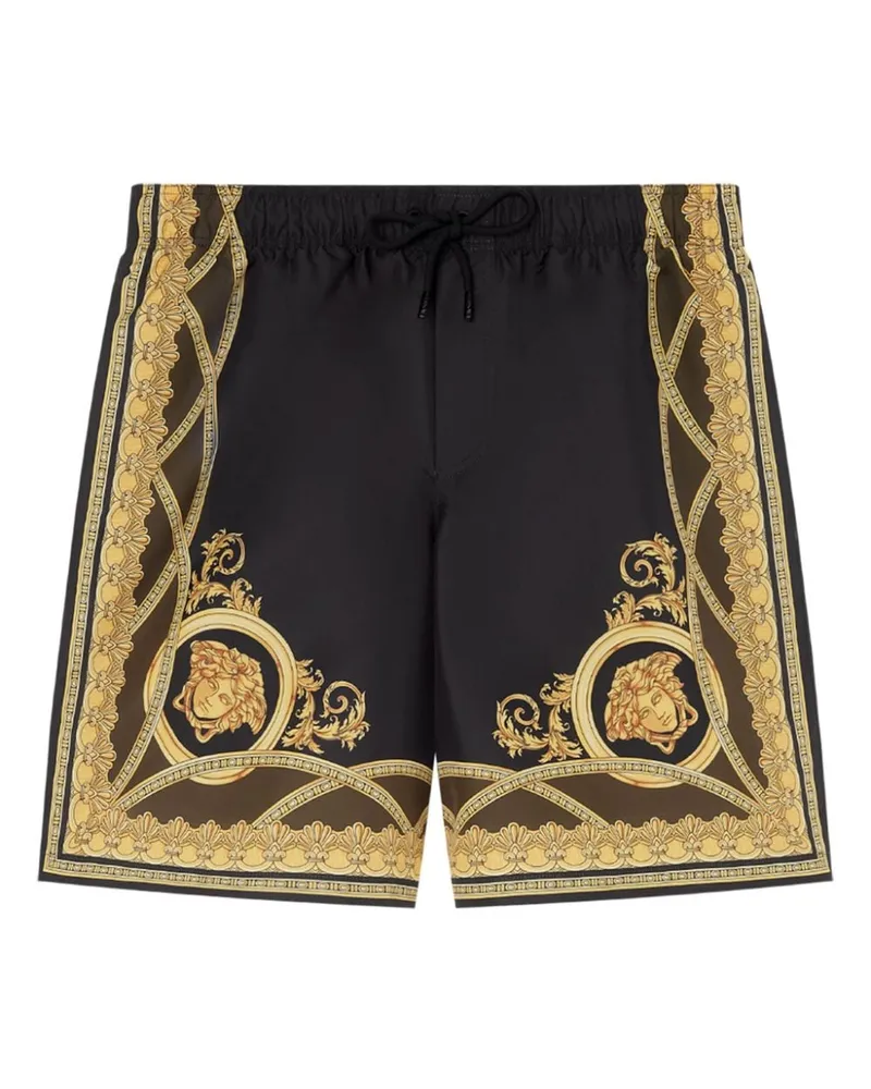 Versace La Coupe des Dieux Badeshorts - Schwarz Schwarz