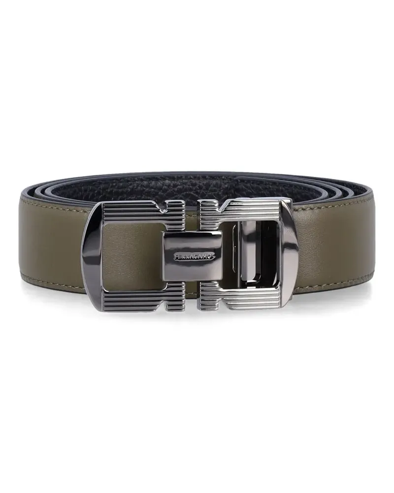 Ferragamo Klassischer Gürtel - Grün Grün