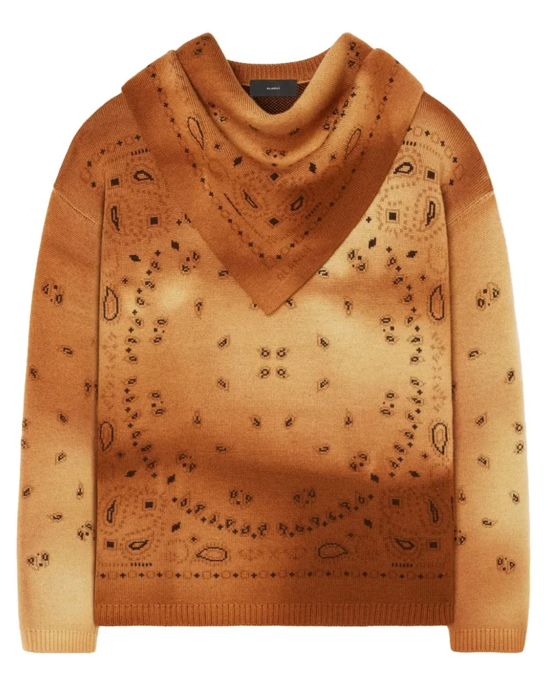 Alanui Hues of the desert Pullover - Braun Braun
