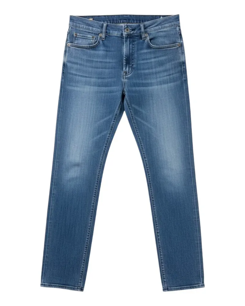 Siviglia Jeans mit Tragefalten - Blau Blau