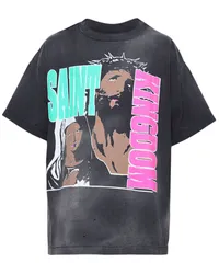 SAINT MXXXXXX Saint Kingdom T-Shirt Schwarz