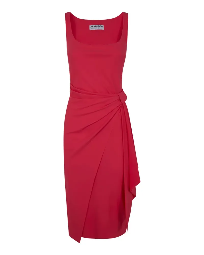 Chiara Boni draped dress - Rot Rot