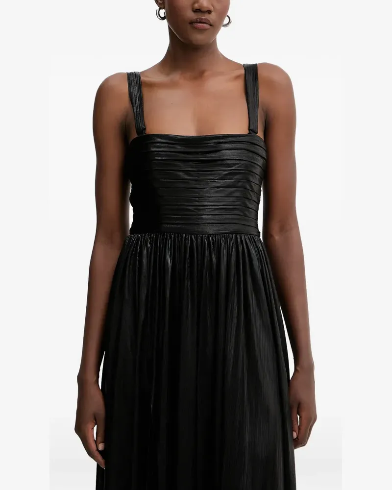 Retrofête Iris maxi dress - Schwarz Schwarz