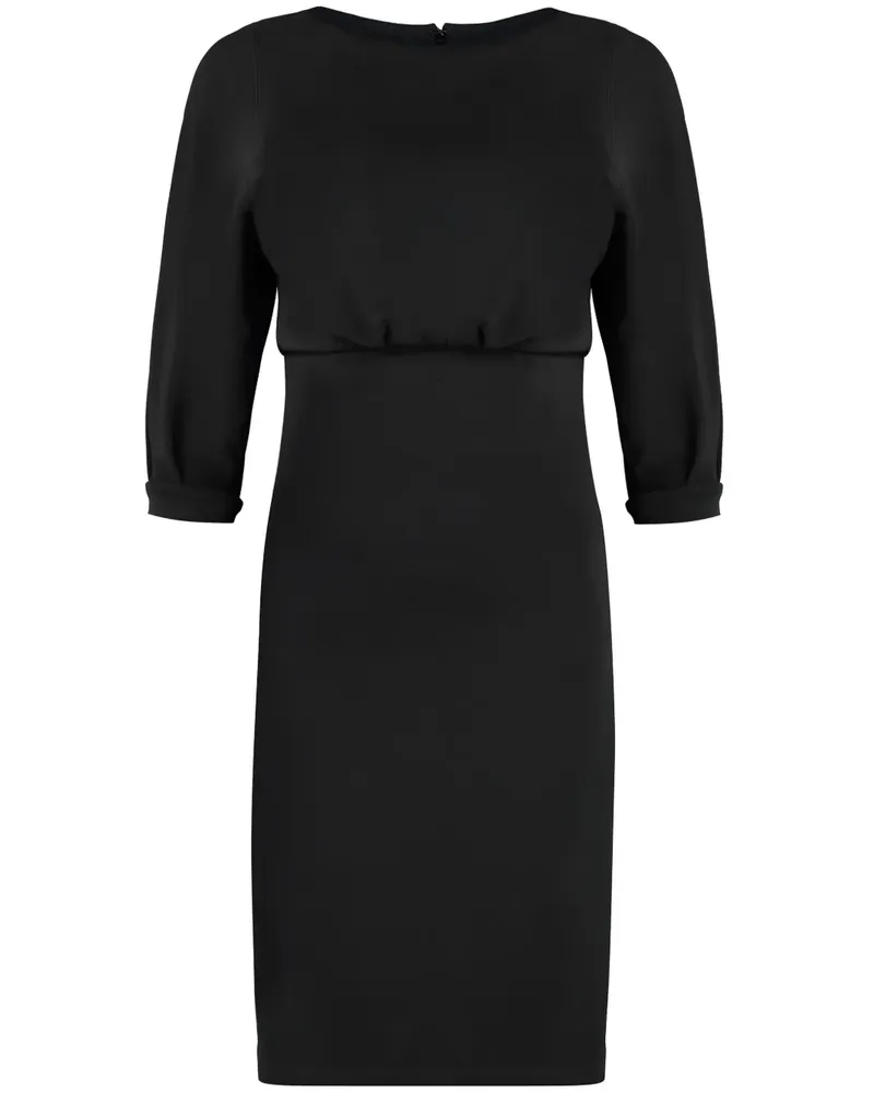 Pinko Alda Midikleid - Schwarz Schwarz