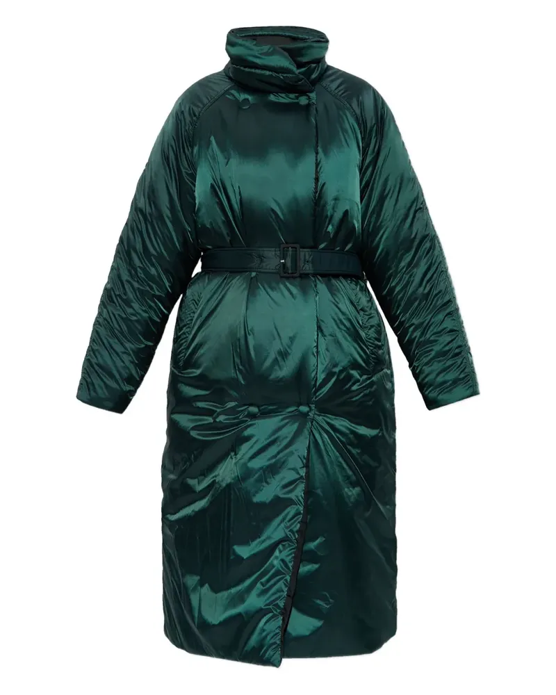 Lacoste belted puffer jacket - Grün Grün