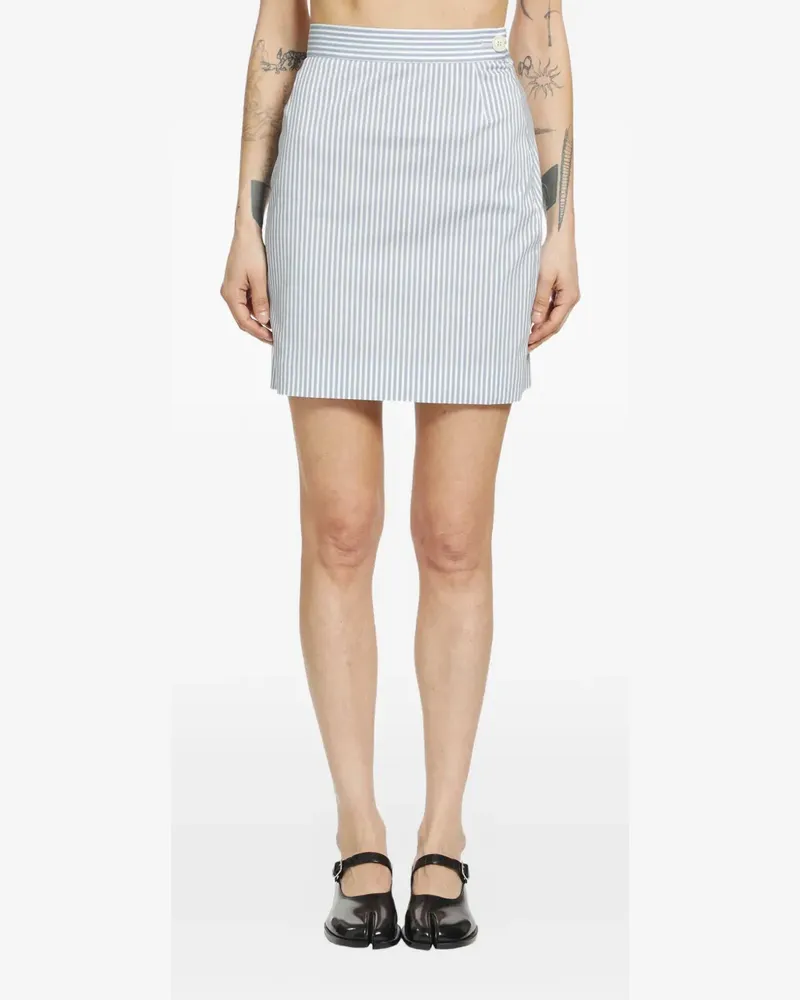 Vivienne Westwood Gestreifter Rock - Blau Blau