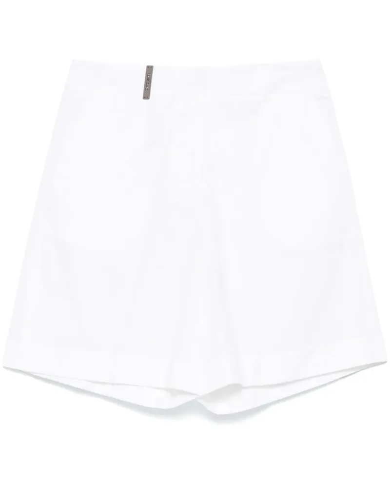 Peserico Klassische Shorts - Weiß Weiß