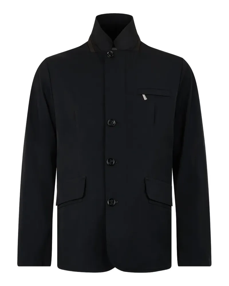 MOORER high-collar jacket - Schwarz Schwarz