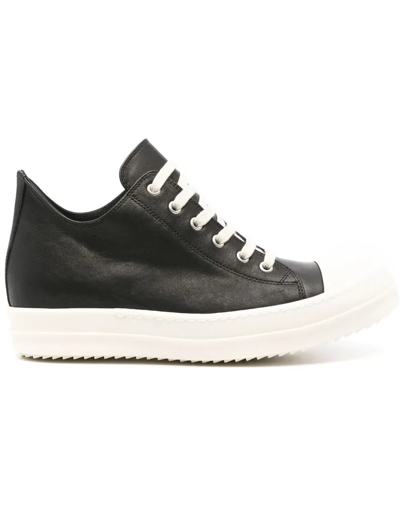 Rick Owens Low Sneakers Schwarz