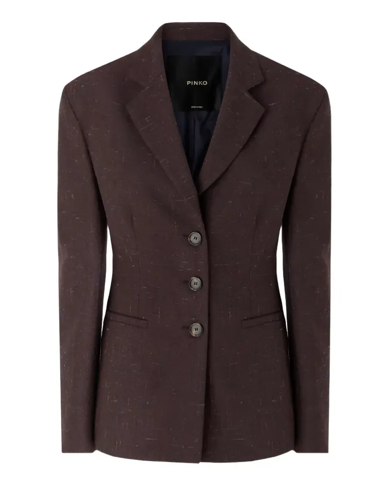 Pinko Einreihiger Blazer - Braun Braun