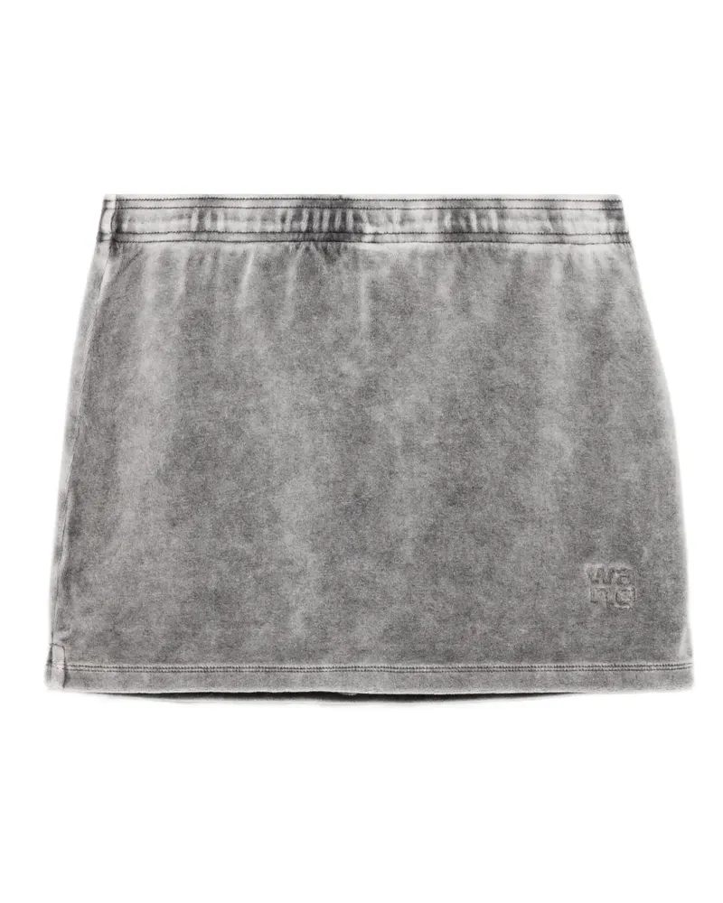 Alexander Wang Minirock mit Prägung - Grau Grau