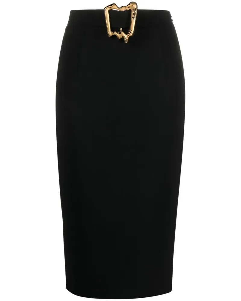 Moschino Rock mit Schnalle - Schwarz Schwarz