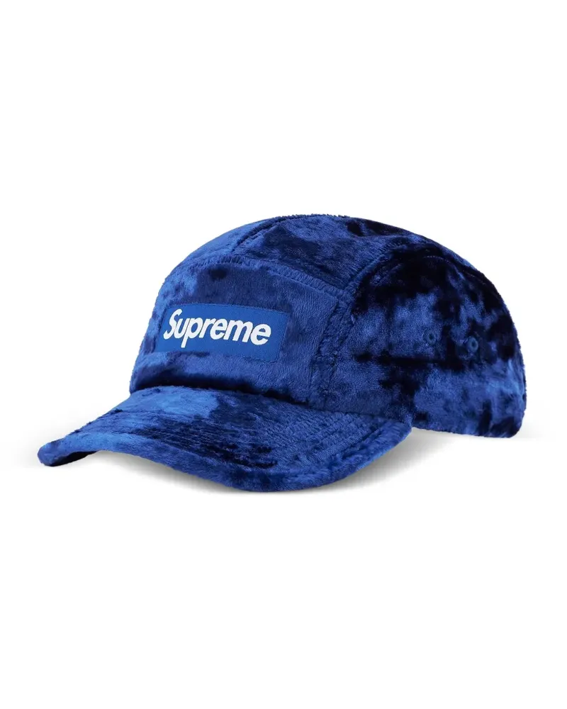 Supreme Being Baseballkappe aus Samt - Blau Blau