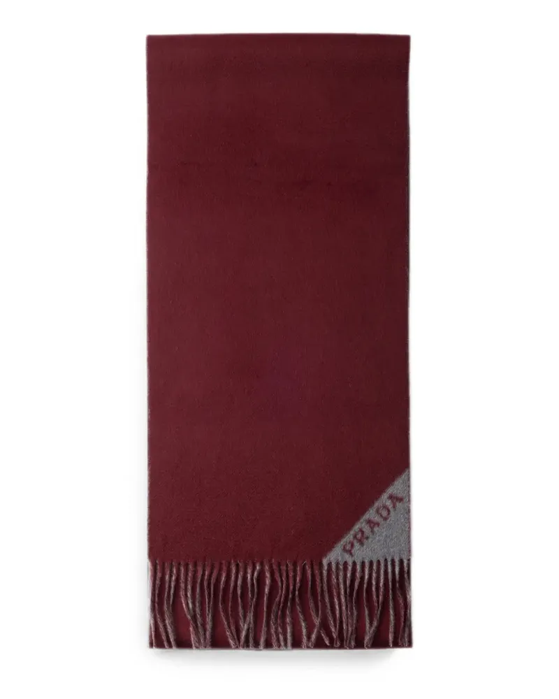 Prada Schal aus Kaschmir - Rot Rot