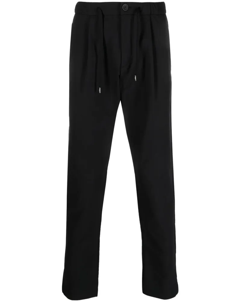 Herno Hose mit Kordelzug - Schwarz Schwarz
