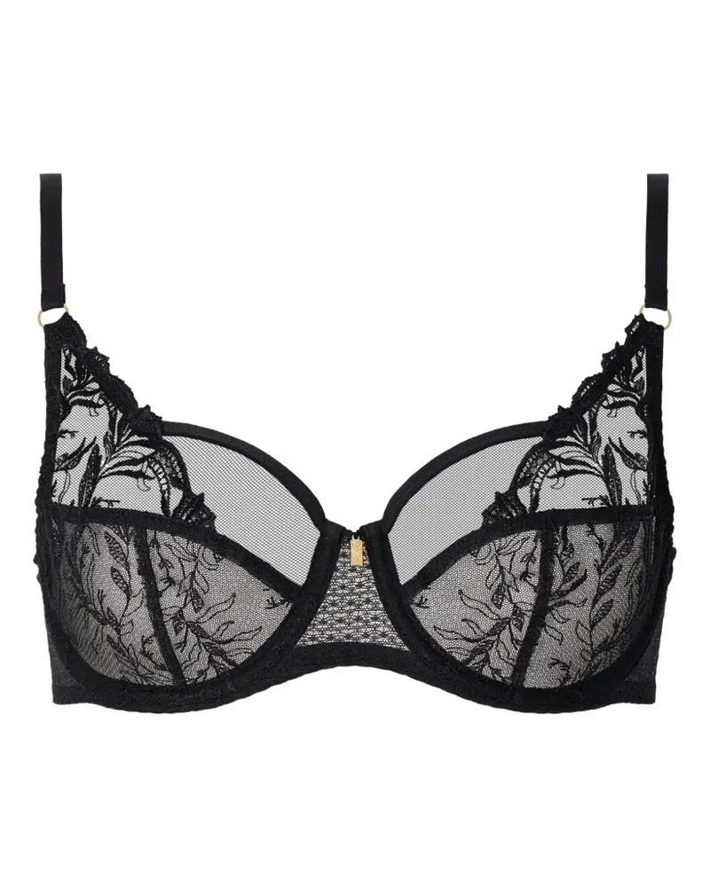 Aubade Hidden Treasure BH mit Stickerei - Schwarz Schwarz