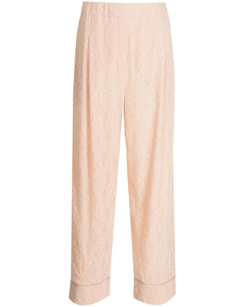 Philosophy Di Lorenzo Serafini Hose mit weitem Bein - Nude Nude