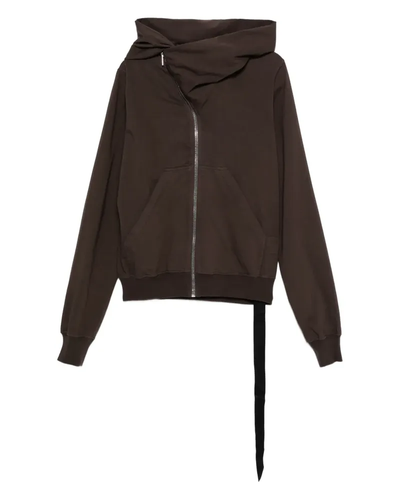 DRKSHDW by Rick Owens Asymmetrische Kapuzenjacke - Braun Braun