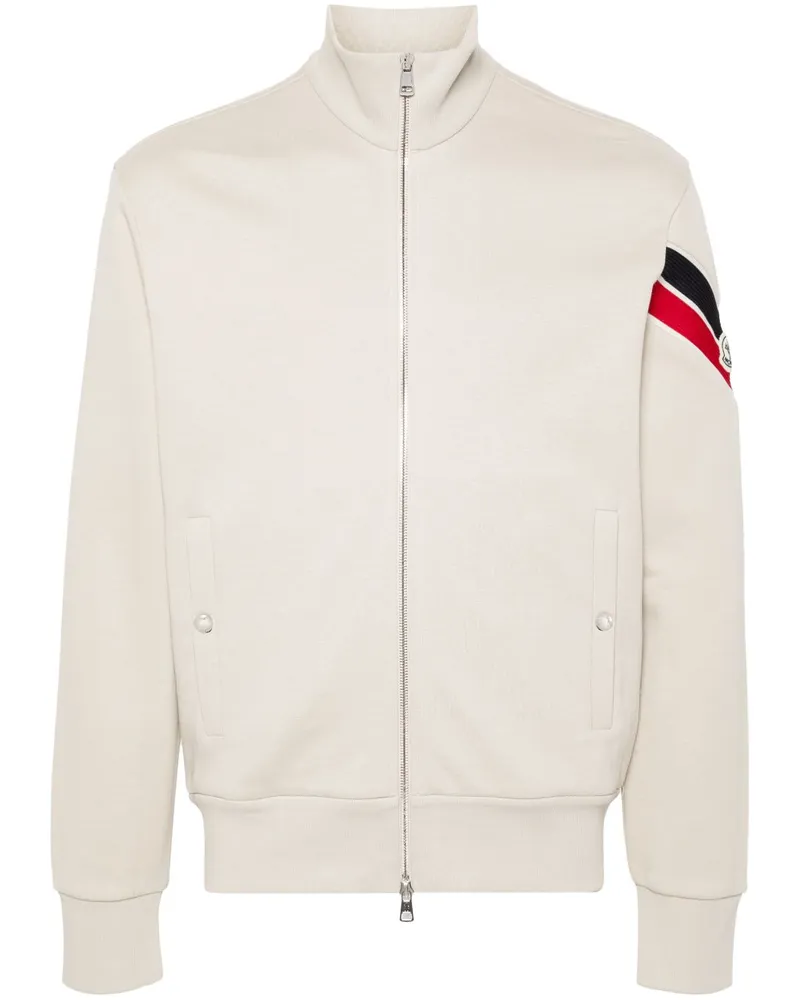 Moncler Sportjacke mit Reißverschluss - Nude Nude